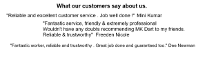 What our customers say about us